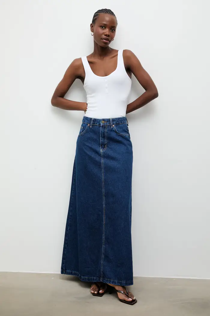 Answear LAB gonna in jeans Blu navy