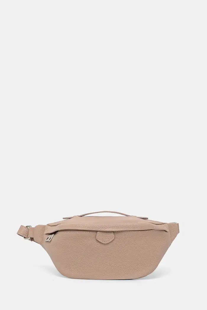 marsupio da donna in pelle Rosa
