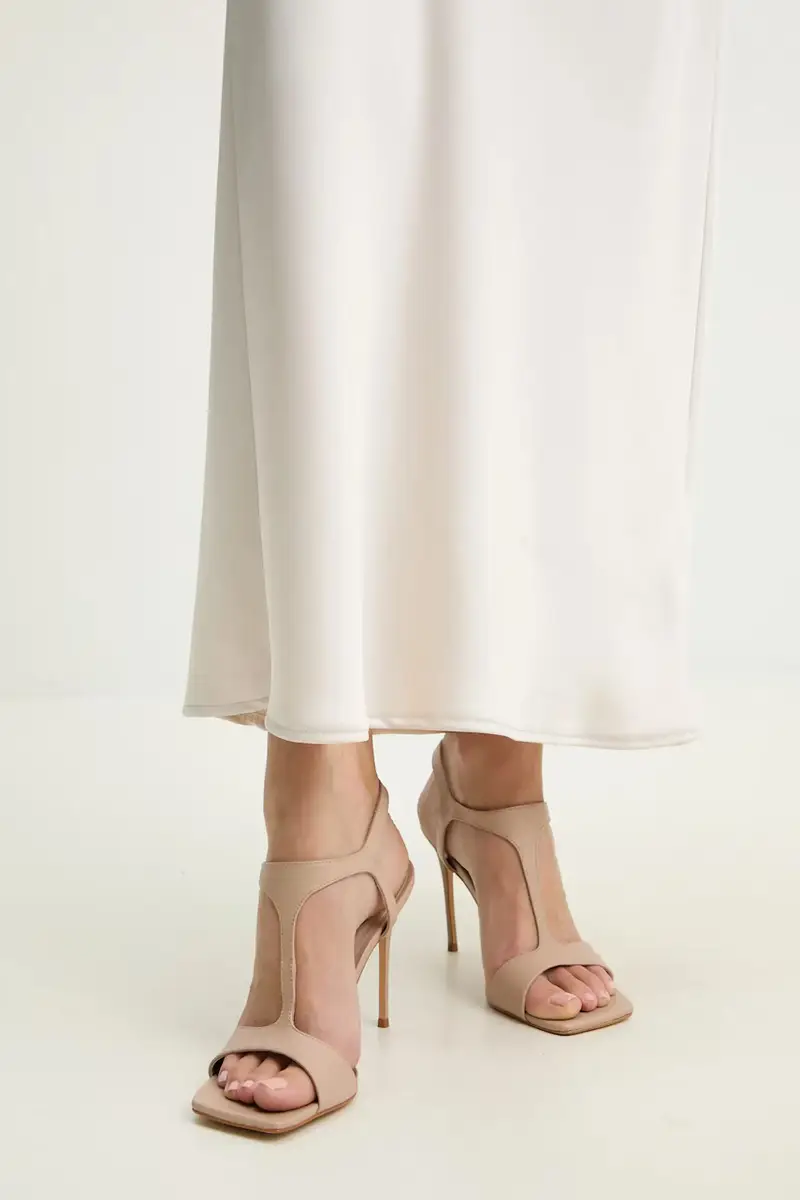 Answear.LAB sandali in pelle colore beige