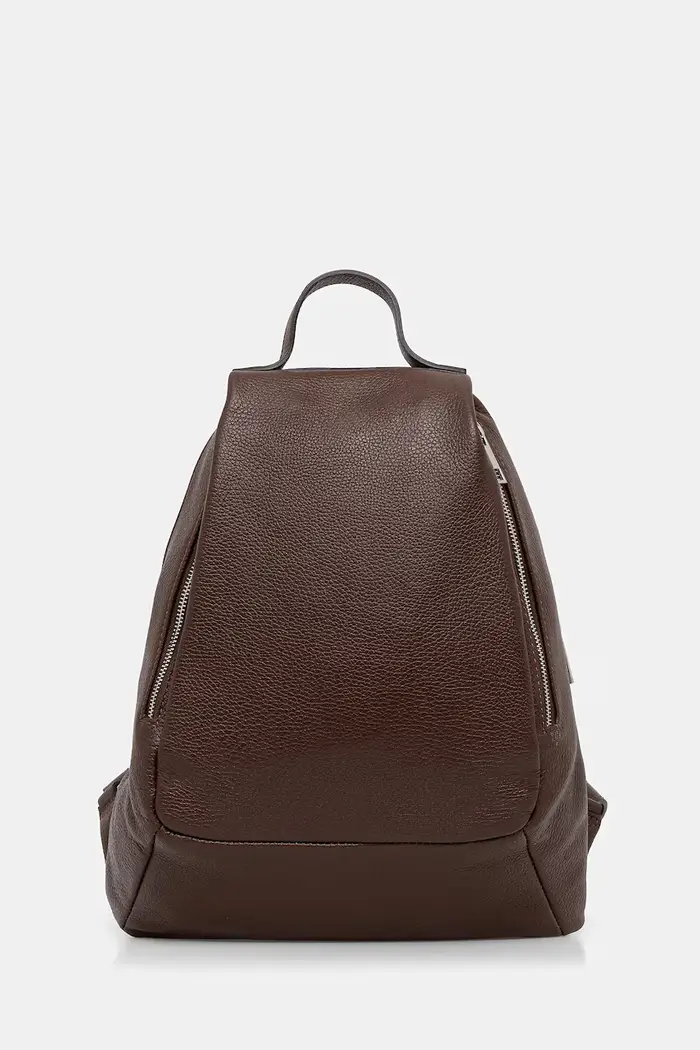 zaino in pelle Marrone