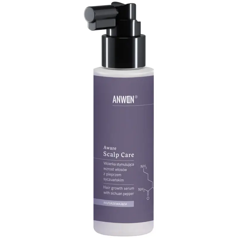 Anwen Aware Scalp Care - balsamo riscaldante stimolante per la crescita dei capelli 100 ml