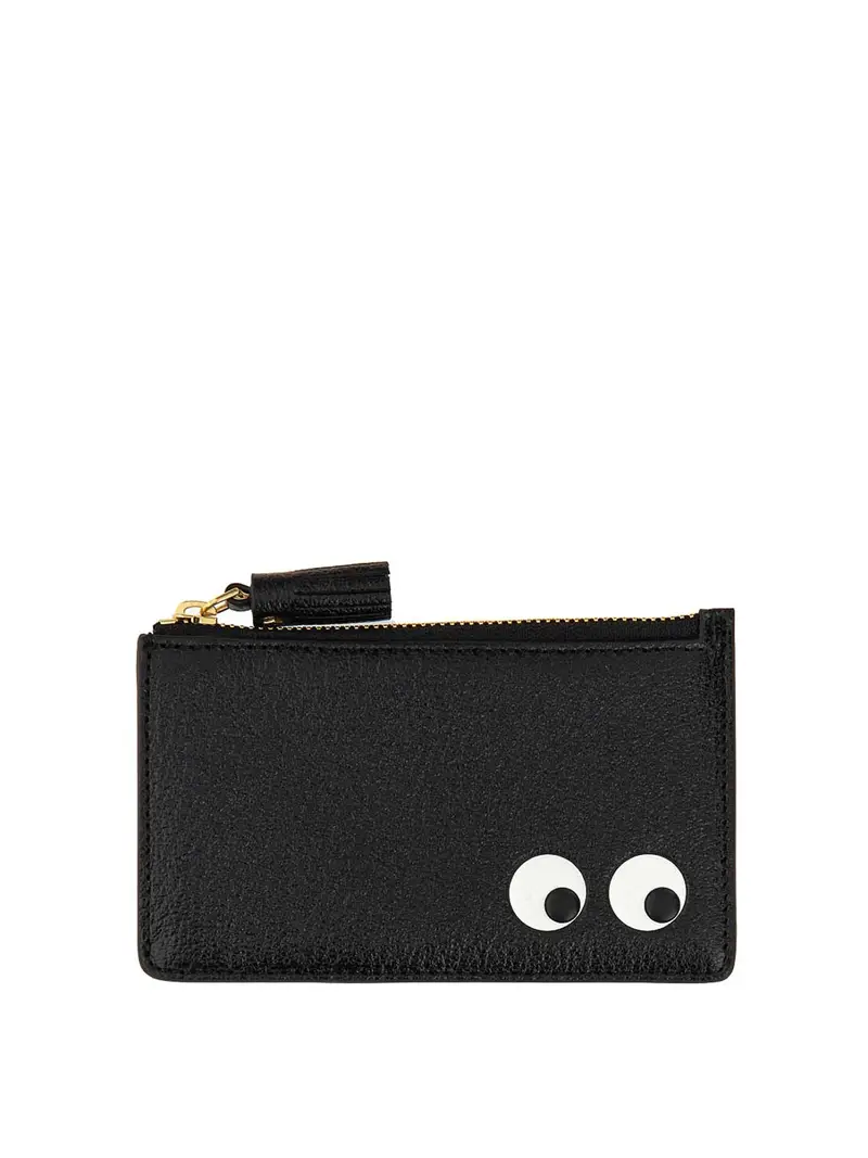 Anya Hindmarch Portacarte Occhi Nero