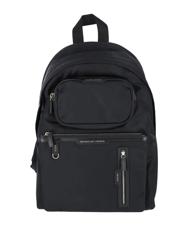 Anya Hindmarch Zaino da viaggio Nero 3869061