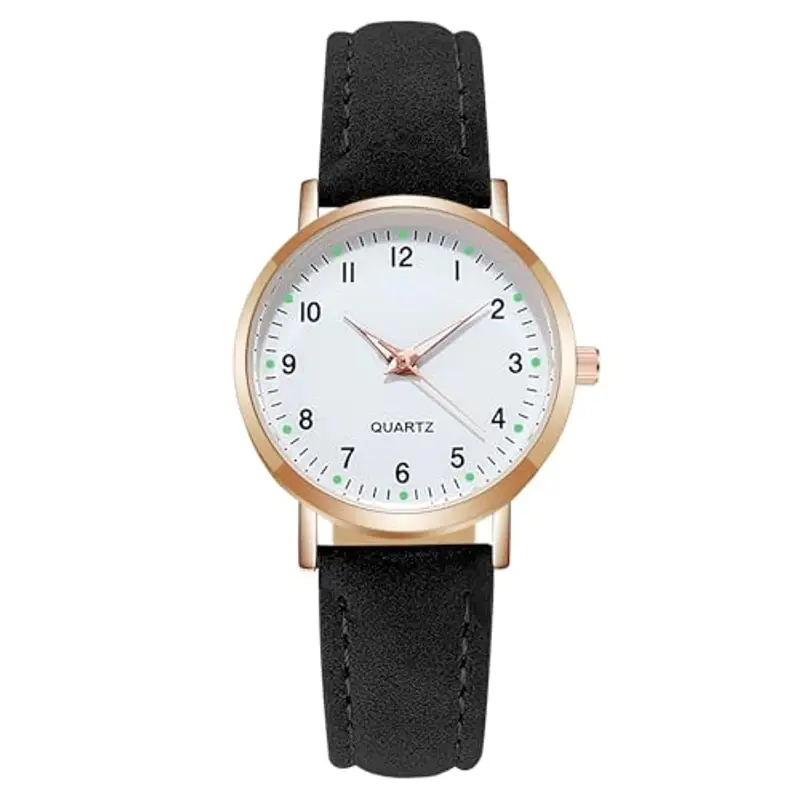 AOOSU Orologio Da Donna, Orologio Al Quarzo Analogico, Orologio Da Polso per Donna Orologio Da Donna Classico Business Casual Cinturino per