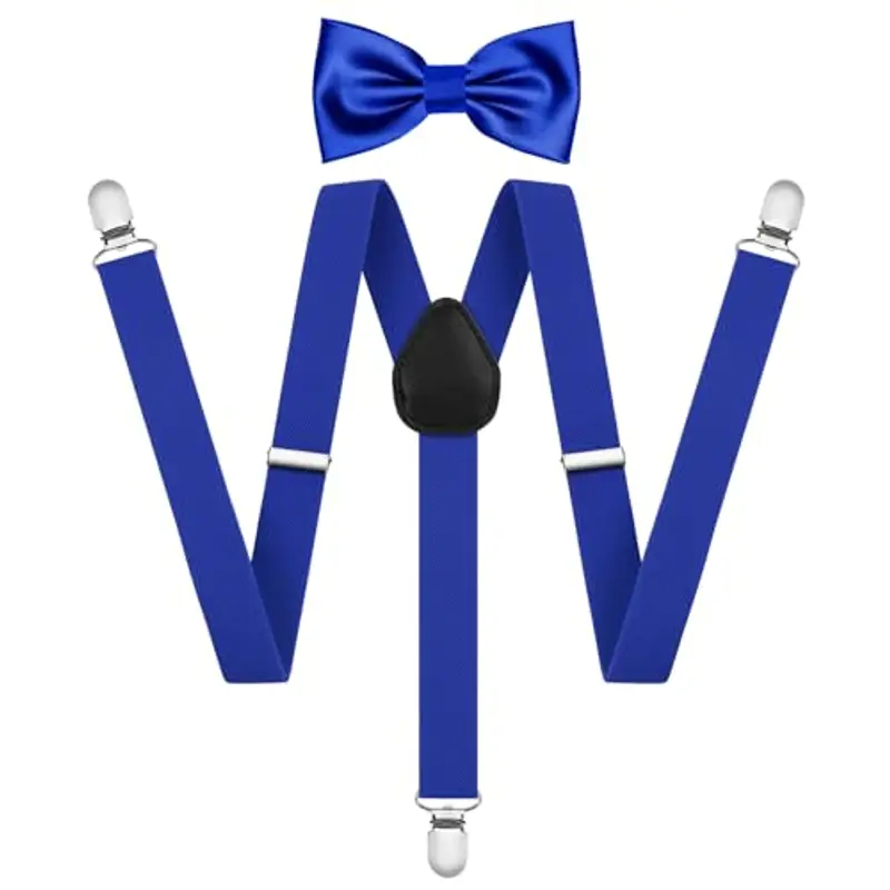 AOOWU Bretelle Uomo Blu 2157880