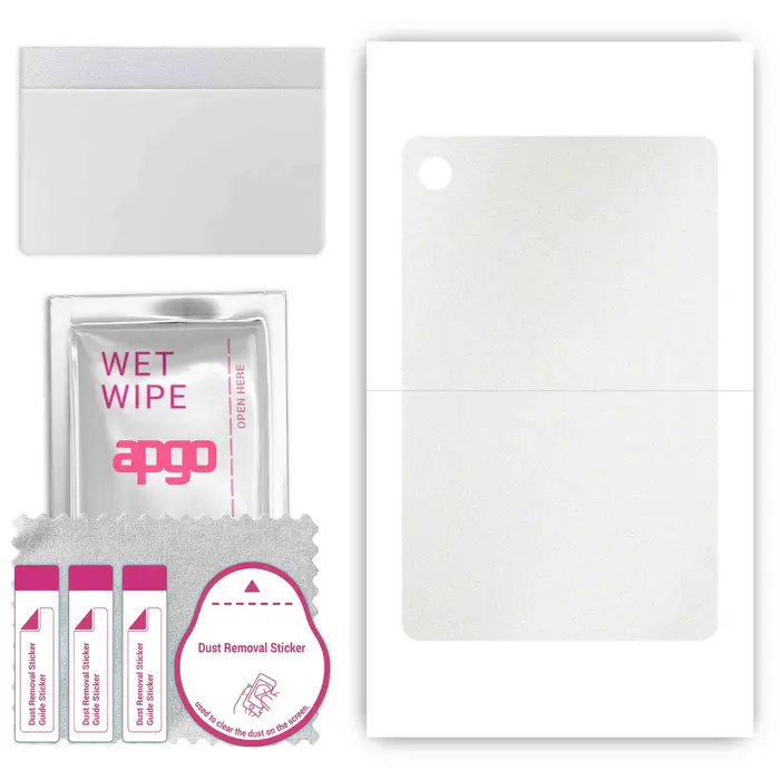 apgo Adesivo Skin Protettiva per la parte posteriore compatibile con TCL Tab 8 Wifi, Pellicola Avvolgente, Foglio, Vinile - Modello