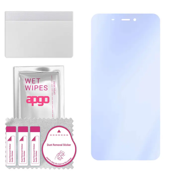 Ultra-Clear 9H Hybrid protective glass compatible with Xiaomi Mi 5, flexible nano glass, great replacement for tempered glass, scratch-resistant