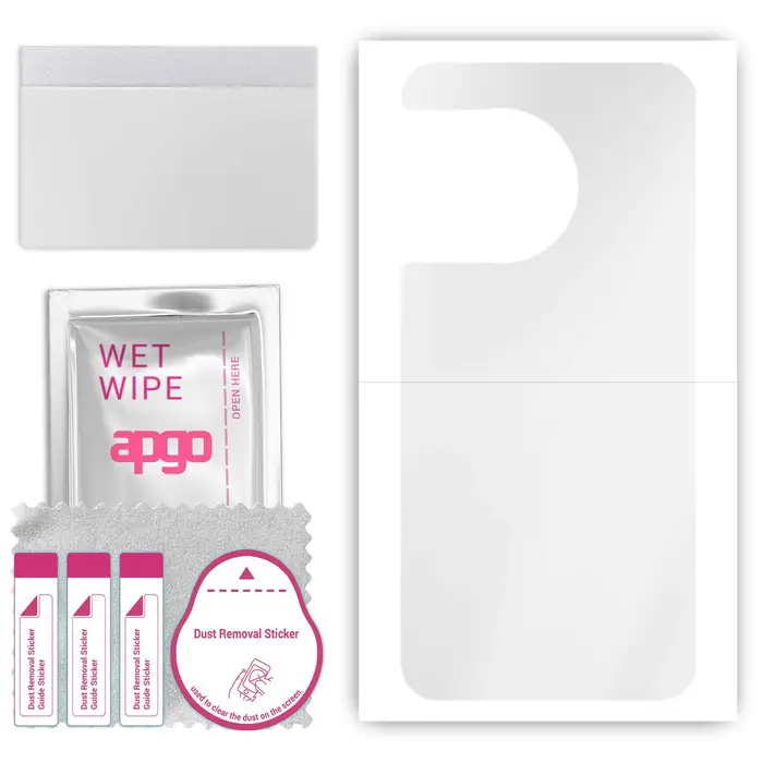 apgo Ultra Clear Protective Skin Sticker for the back compatible with OnePlus 12, Wrap Film, Hydrogel Film, Flexible, Soft TPU with