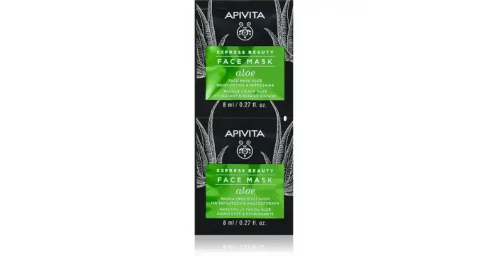 Apivita Maschera idratante rinfrescante 2x8ml
