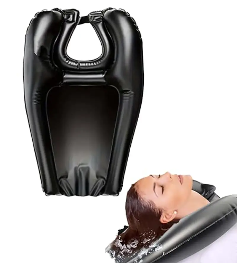 APP LIFE Lavatesta Portatile per Parrucchieri Professionale, Dispositivo Medico di Classe I, Lavatesta Gonfiabile per Allettati, Anziani