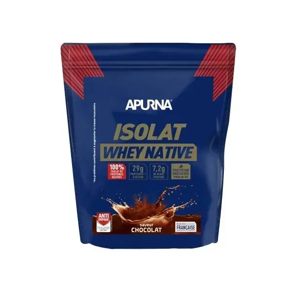 Apurna Proteine nutrizionali al cioccolato Isolat Native