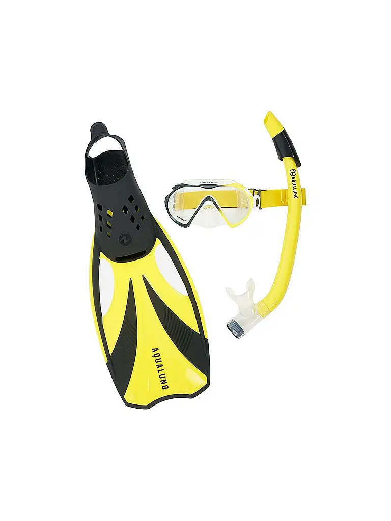 AquaLung Set da immersione Compass, 3 pz giallo
