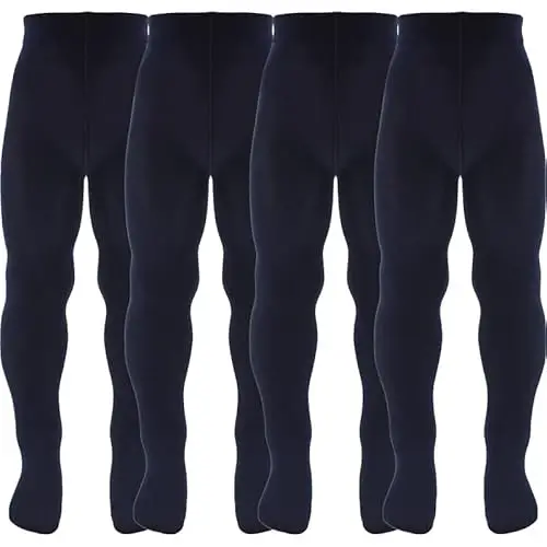 AQUILONE 0-14 AQUILONE Collant Micro 50 Denari, Calzamaglia Bambina a Tinta Unita in Morbida Microfibra Elasticizzata e Coprente