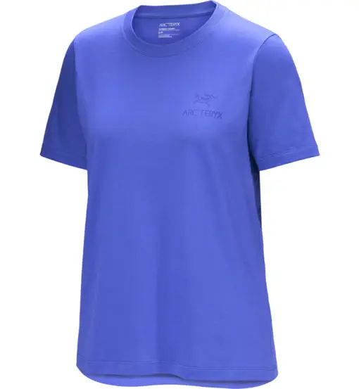 Arc Teryx Kragg SL Cotton Emblem Crew SS W - T-shirt - donna Blue