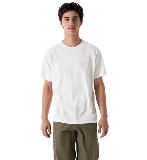 Arc Teryx Kragg SL Cotton SS M - T-shirt - uomo White