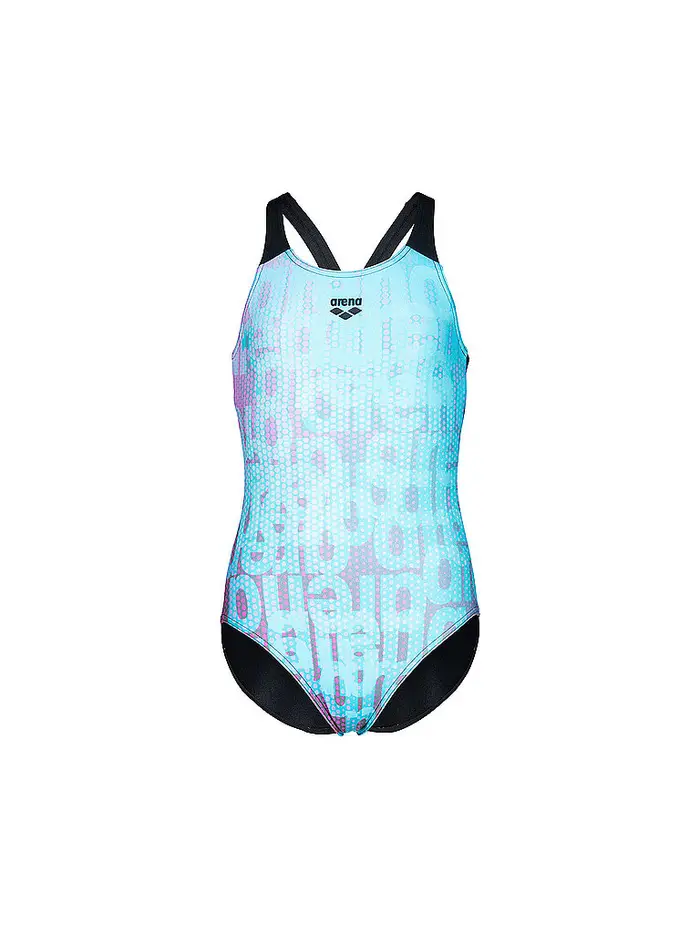 Arena Costume da bagno da ragazza multicolore turchese | 128