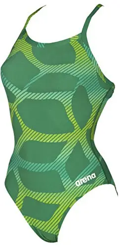 ARENA Costume intero da donna Challenge Back MaxLife, Donna, Costume da bagno, Spider Challenge Back Maxlife One