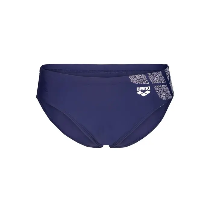 Costume Intero Piscina Slip Kikko Navy Bianco Uomo
