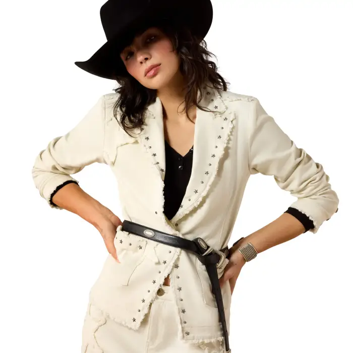 ARIAT Blazer da donna Americana Blanc