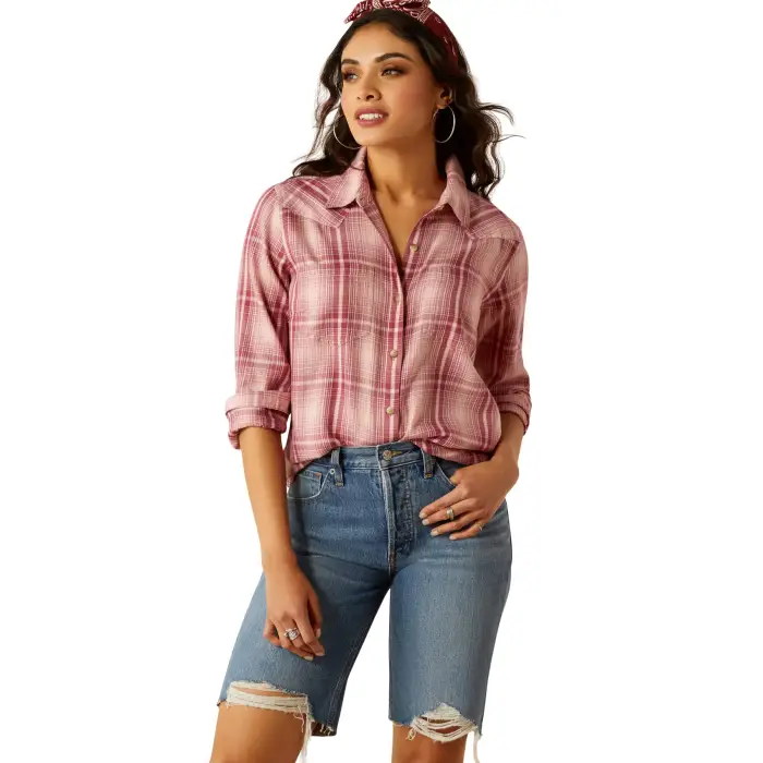 ARIAT Camicia da concorso equestre da donna Billie Jean Rouge