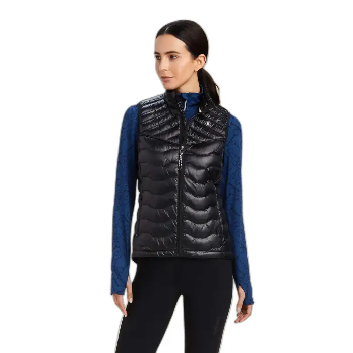 ARIAT Gilet imbottito da donna Ideal Down Noir