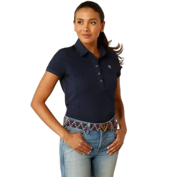 Polo da donna Ariat Prix 3 0 Bleu