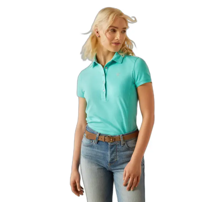 Polo da donna Ariat Prix 3 0 Bleu