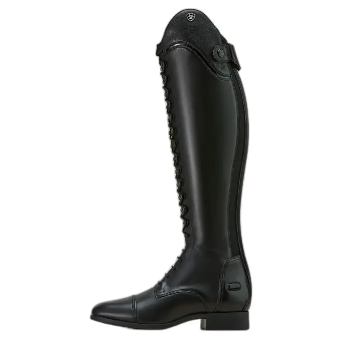 Stivali da equitazione da donna in pelle con lacci Ariat Palisade Noir