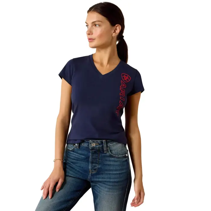 T-shirt da donna Ariat Bleu