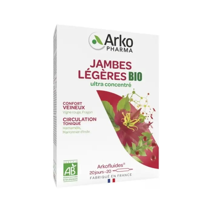 Arkopharma Arkofluides Gambe leggere bio 20 Fiale