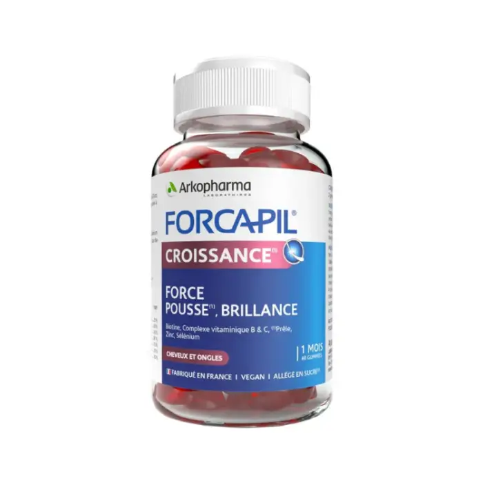 Arkopharma Forcapil Crescita Capelli e Unghie 60 caramelle