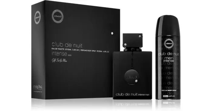 Armaf Club De Nuit Intense uomo set regalo EDT 105 ml e deo spray 200 ml