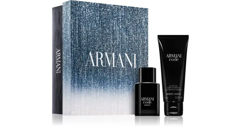 Armani Code Parfum set per uomo