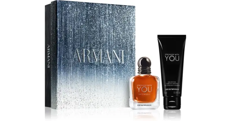 Armani Emporio Stronger With You Intensely confezione regalo per uomo