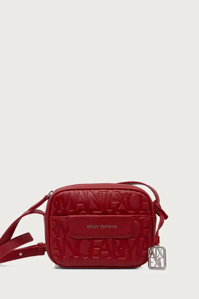 borsa a tracollo da donna Rosso