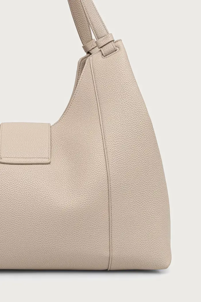 borsa da donna in similpelle Beige