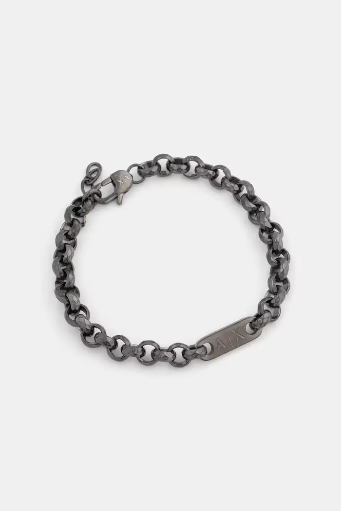 Braccialetto da uomo Classic Argento