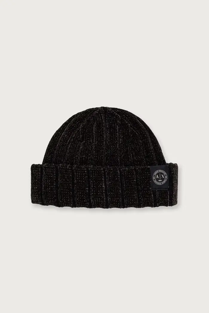 cappello invernale da uomo con misto lana Verde