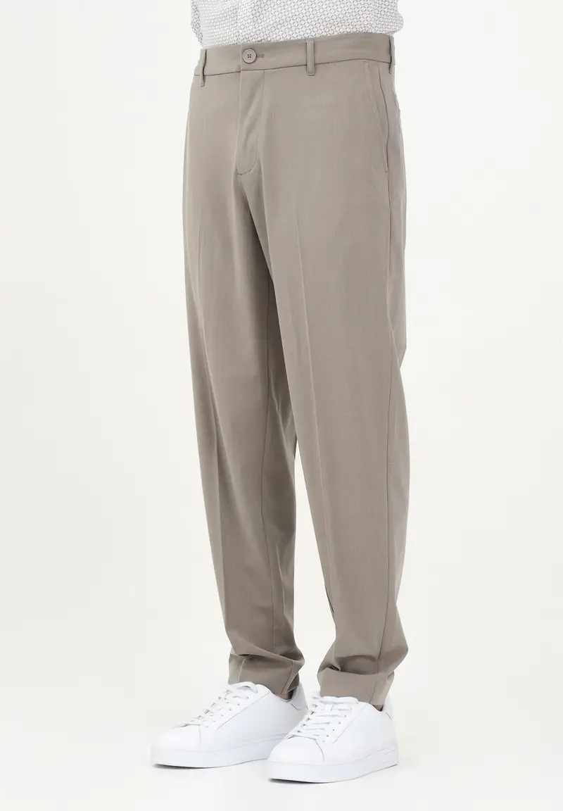 ARMANI EXCHANGE Pantalone elegante beige da uomo