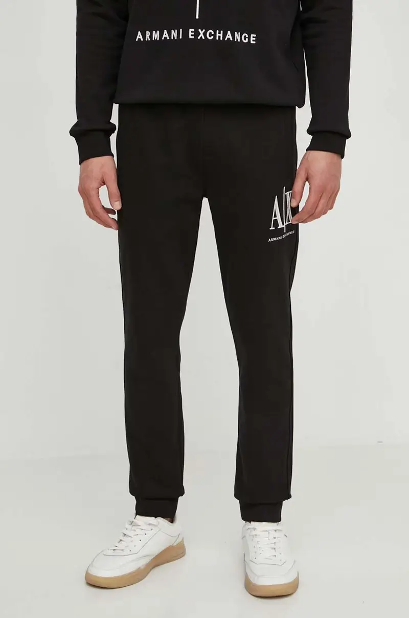Armani Exchange pantaloni uomo Nero