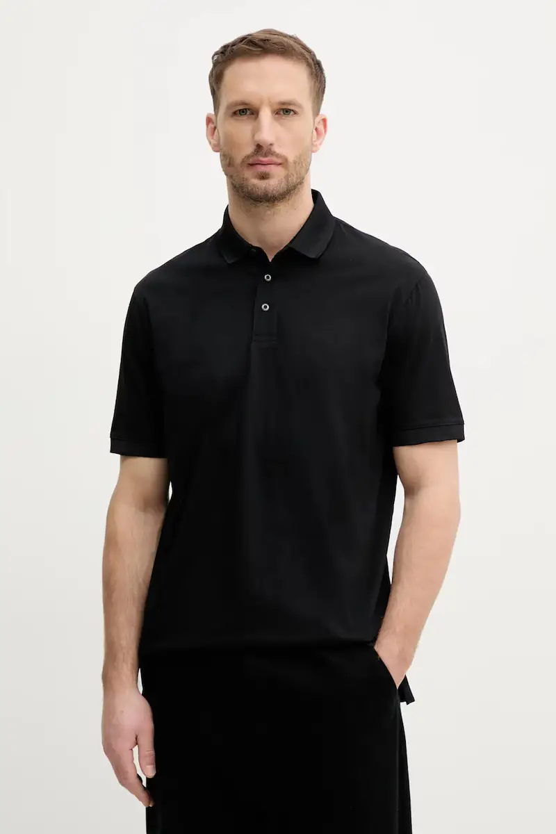 Armani Exchange Polo Uomo Nero 3335685