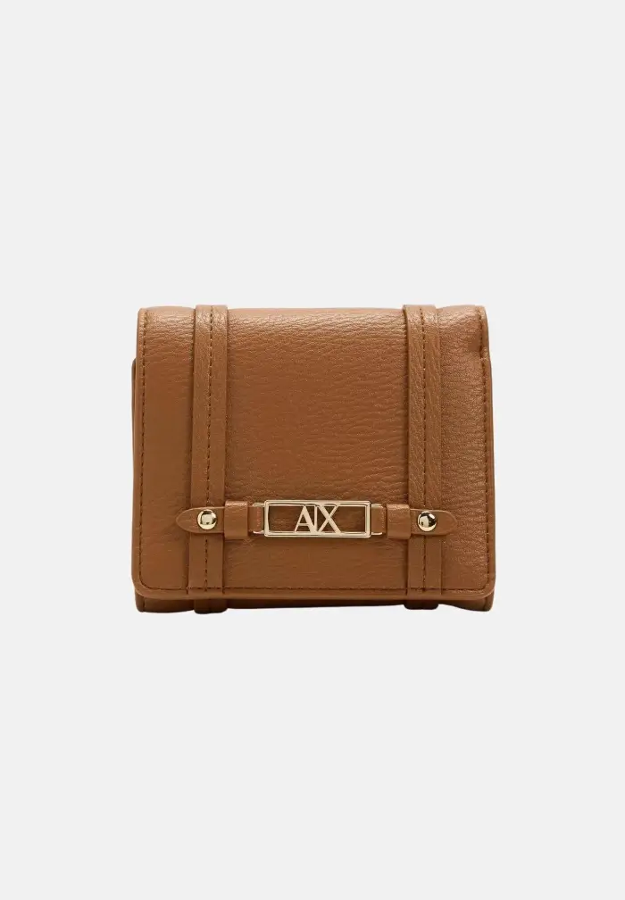 Armani Exchange Portafogli cuoio da donna