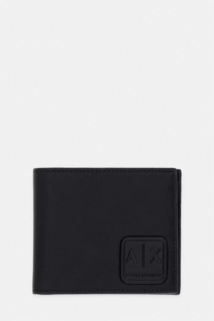 Armani Exchange Portafoglio da uomo Nero