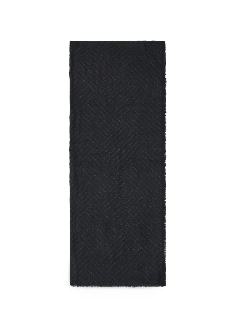 Armani Exchange Sciarpa Uomo Black