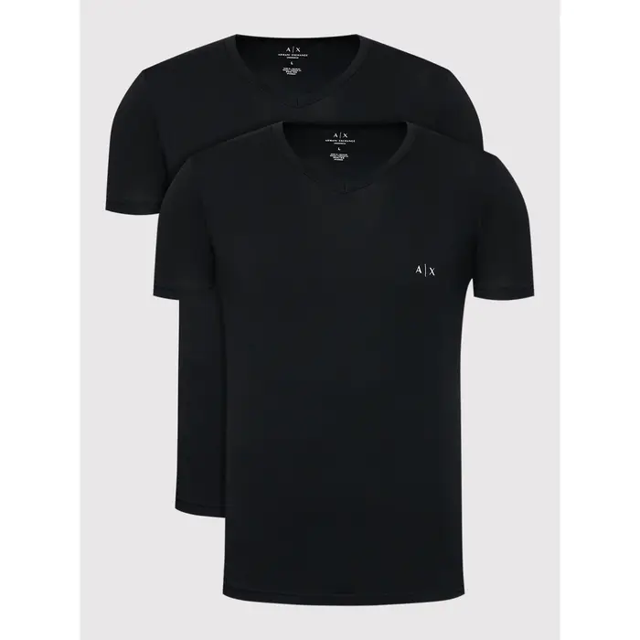 Set di t-shirt 956004 CC282 07320 Nero Regular Fit