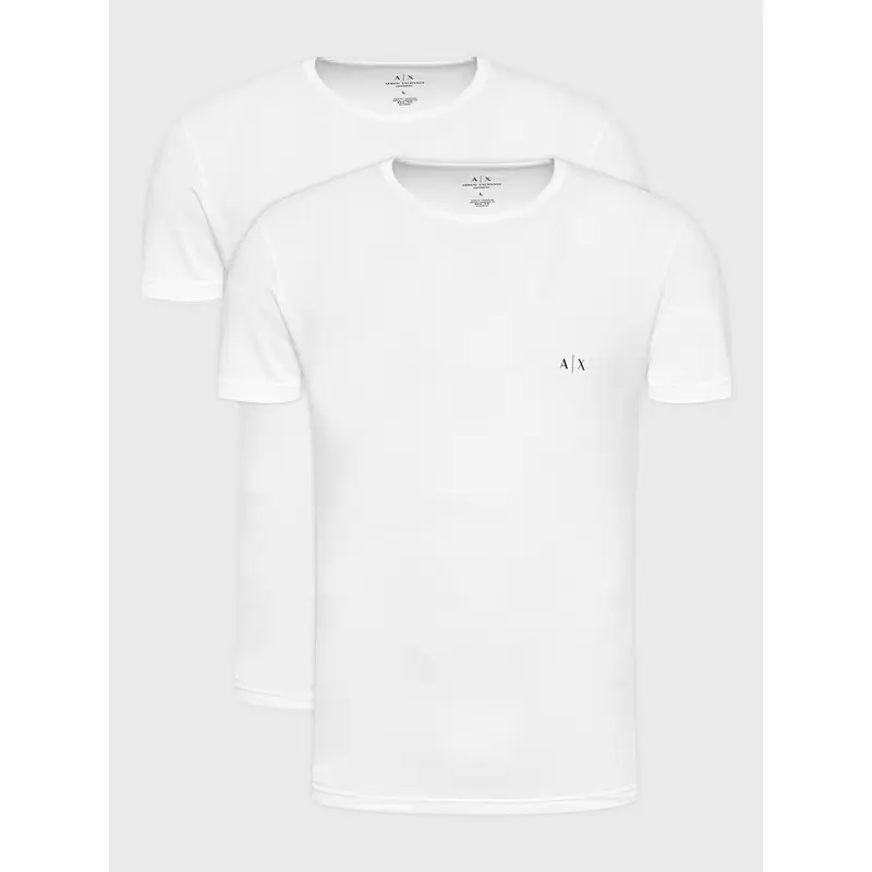 Armani Exchange Set di t-shirt 956005 CC282 04710 Bianco Slim Fit