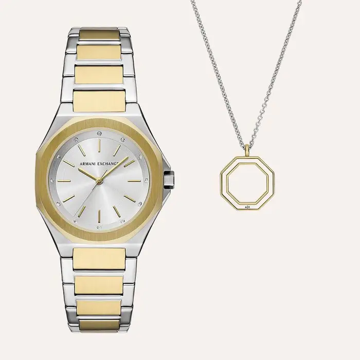 Armani Exchange Set Orologio Al Quarzo Ax7161set