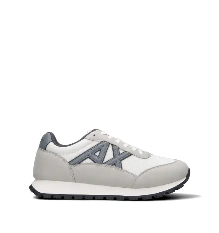 Sneaker uomo bianca/grigia Vario