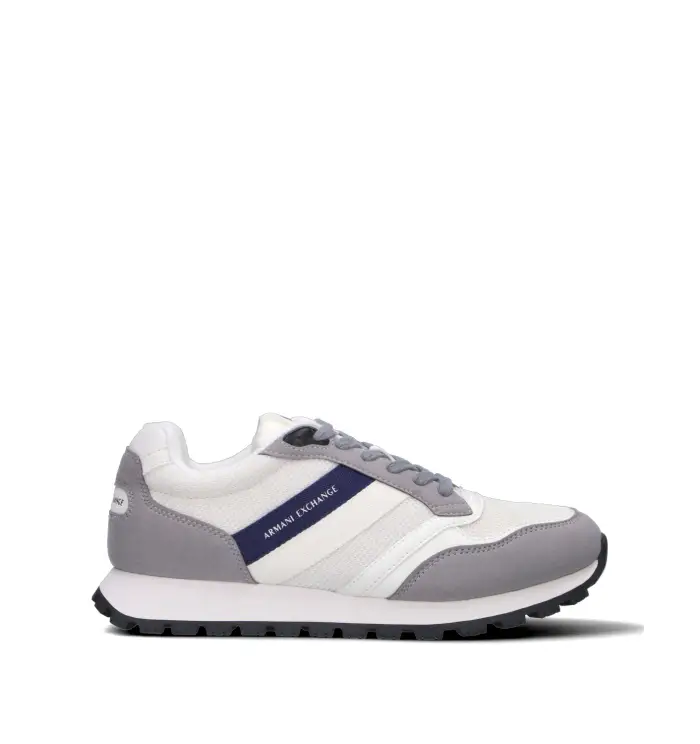 Sneaker uomo bianca/grigia Vario