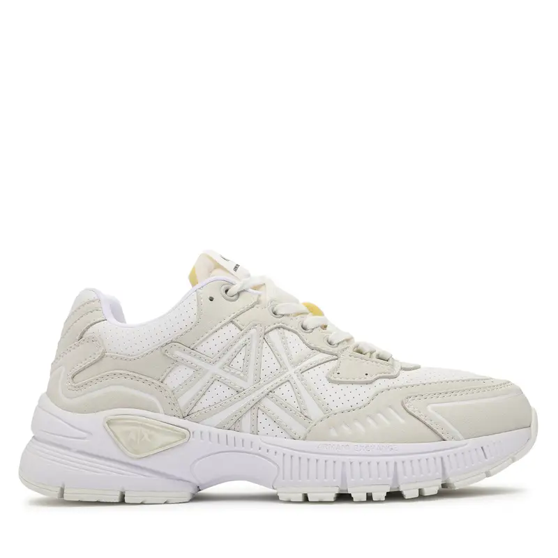 Armani Exchange Sneakers XUX188 XV775 T063 Écru Écru